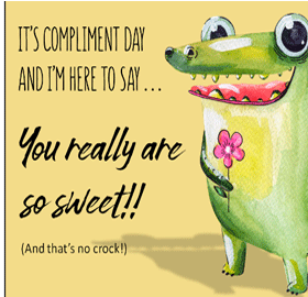 Send Compliment Day Ecard!