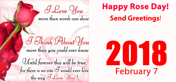 Send Rose Day Ecard!